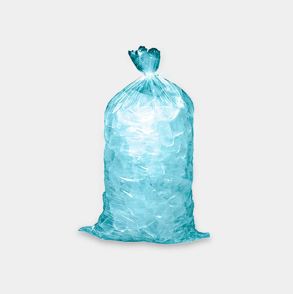 bolsas para congelación y hielo